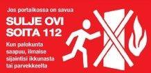 soita 112 turvallisesta paikasta - Opasta palokunta perille ja auta muita Jos rappukäytävässä on