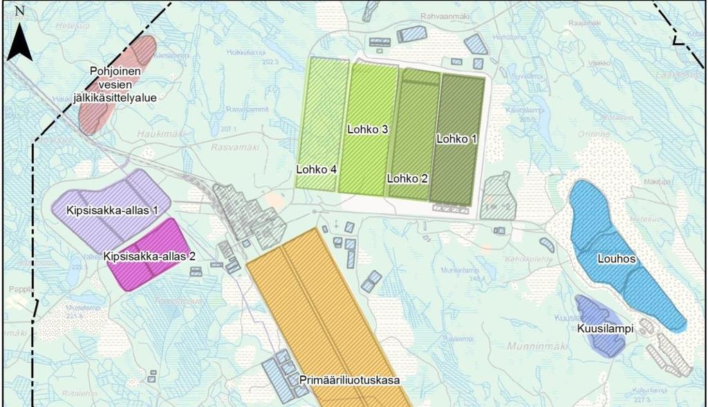2 AIKATAULU Sulkemisen alustava aikataulu on esitetty kuvassa (Kuva 2-1) sekä tarkemmin taulukossa (Taulukko 2-1).