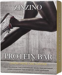 ZINOBIOTIC PROTEIN BAR TERVE SUOLISTO "ZinoBiotic on räätälöity sekoitus viittä luonnollista