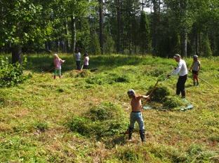 Lampokannanlahdella sijaitseva Turponmaja on todella hyvä paikka melonnan kannalta, koska jos tuulee niin toisella puolella lahtea on kuitenkin tyynempää ja mahdollista meloa.
