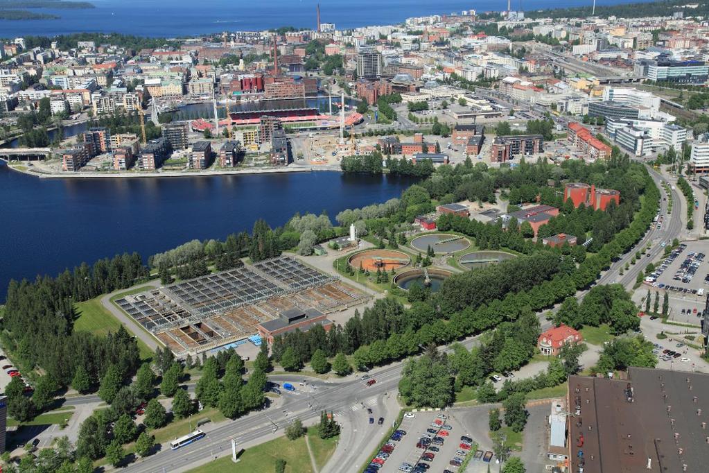 9 2.2.2 Viinikanlahti Viinikanlahden jätevedenpuhdistamo valmistui vuonna 1972.