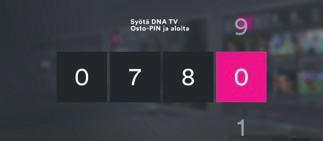 KÄYTTÖÖNOTTO ➅ Valitse televisioverkon tyyppi nuolinäppäimillä ja paina OK. Kanavahaku käynnistyy.