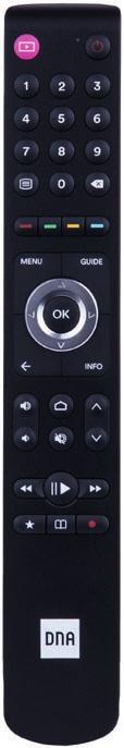 PÄIVITTÄINEN KÄYTTÖ DNA TV -NÄPPÄIN Vie aina TV:n katselutilaan TEKSTI-TV MENU DNA TV:n päävalikko TAKAISIN-NÄPPÄIN Palauttaa edellisen näkymän ANDROID-MENU Vie Android-valikon etusivulle