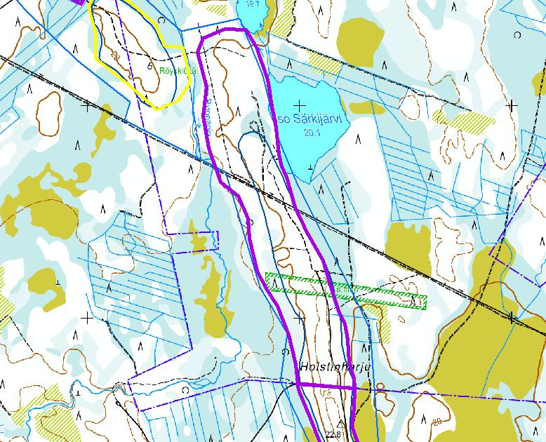 Alueella on jokseenkin merkittäviä erikoisia luonnonesiintymiä ja merkittäviä maisemakuvallisia
