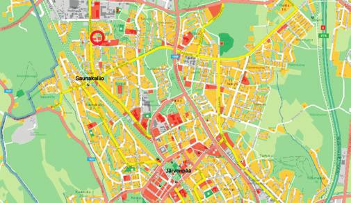 Pakkashuippuja varten rakennuksessa on varauduttu sähkölämmitykseen. Rakennus tuottaa sähköä aurinkopaneelien ja hissienergian talteenoton avulla.