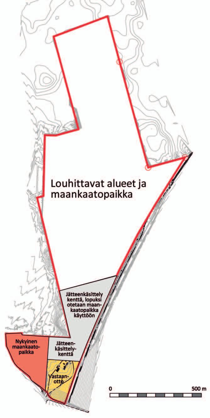 Hanke sijoittuu Mäntsälän kunnan Nummisten ja Ohkolan kylän rajalle noin 10 km Mäntsälästä etelään.