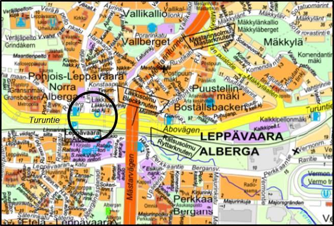 08.09.2014 Sivu 5 / 5 Taustaa päätti 23.9.2013 95 Leppävaarassa kauppakeskus Sellon pohjoispuolisella alueella suunnitteluvarauksen hakumenettelystä.