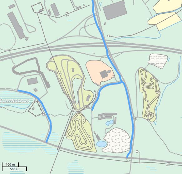 FCG SUUNNITTELU JA TEKNIIKKA OY Raportti 4 (11) 28.4.2017 olisivat vuonna 2040 noin 21 700 ajoneuvoa vuorokaudessa (eritasoliittymän länsipuoli) ja 20 700 ajoneuvoa vuorokaudessa (eritasoliittymän itäpuoli).