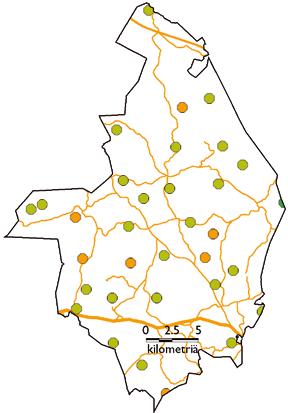 6.15 Nummi-Pusula Typenoksidit Hiukkaset Rikkidioksidi Hiilimonoksidi VOC-yhdisteet t % t % t % t % t % Autoliikenne 166 87 8 26 0,2 2 519 100 59 42 Pienpoltto 25 13 23 74 11 98 81 58 (Puu) 11 22 0,6