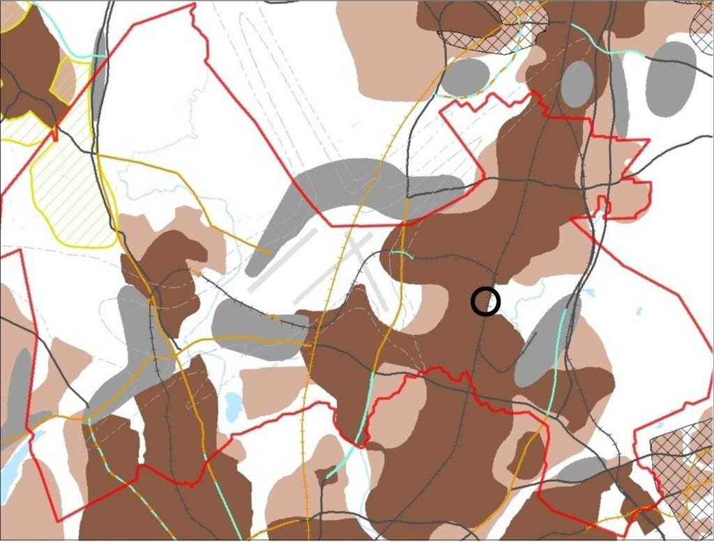 korttelialueeksi (AK). Alueella on myös autopaikkojen korttelialuetta (LPA). Kulleropuisto on osoitettu puisto-alueeksi (VP). Malmipelto on osoitettu suojaviheralueeksi (EV).