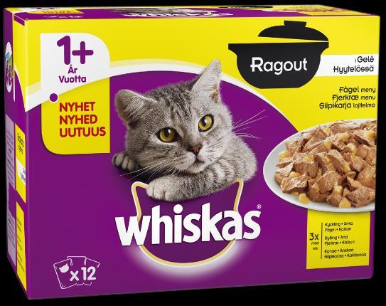 Whiskas tuotemuutokset syksy 2017 POISTUU LANSEERAUS Mars# Tuote EAN Mars# Tuote EAN 251163 Whiskas Grillattua Siipikarjaa