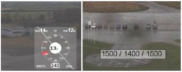 16 integroida lentoasemalta välitettyyn videokuvaan (kuva 9), jolloin lennonjohtajan ei tarvitse laskea katsettaan pois ohjaamastaan liikenteestä. Kuva 9.