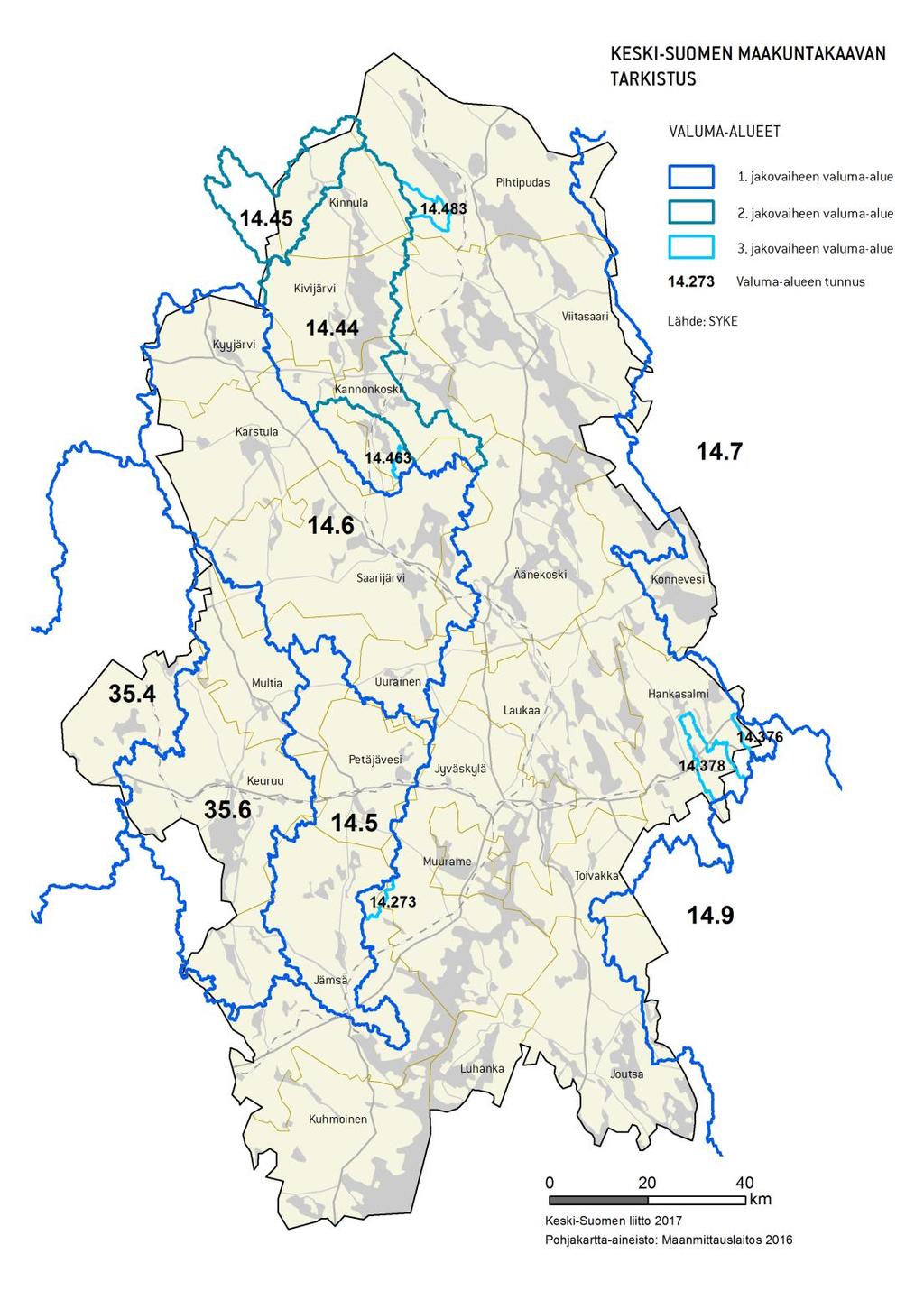 3 Valuma-alueita koskevan