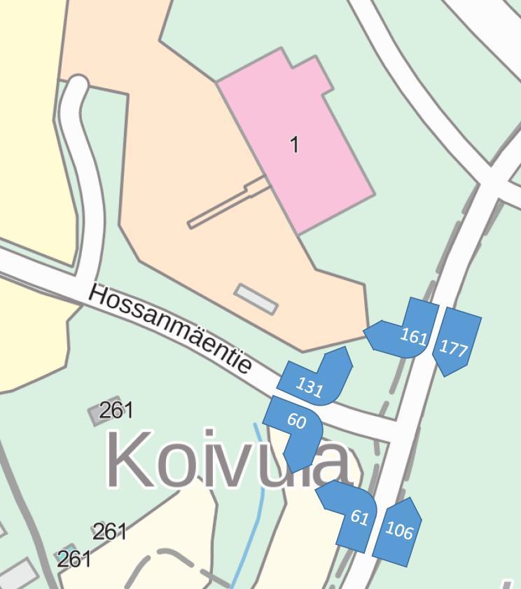 Liikennemäärät Hossantien ja Hossamäentien liittymästä tehtiin liikennelaskennat 6.4.2016 klo 14-17. Kyseisen ajan huipputunti oli klo 15.45-16.