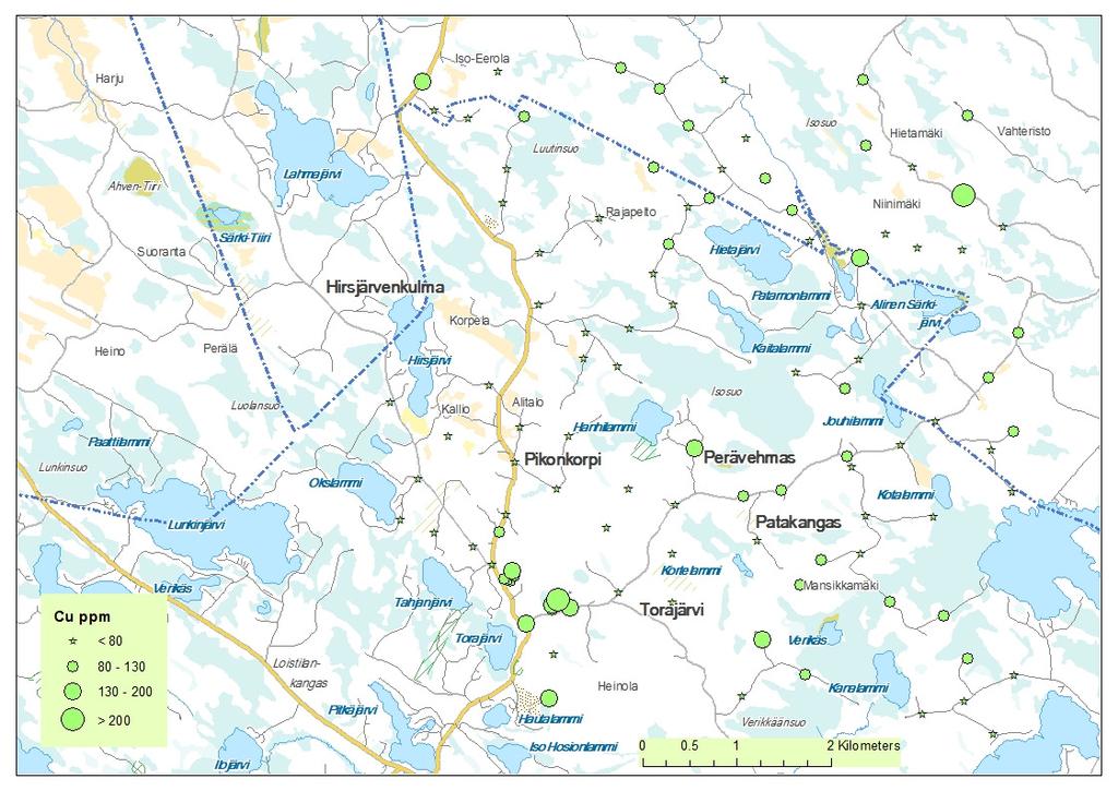 GEOLOGIAN TUTKIMUSKESKUS Patakankaan Au 20 LIITE 2: