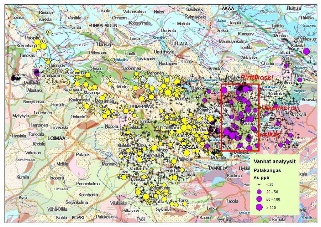 GEOLOGIAN TUTKIMUSKESKUS Patakankaan Au 2 Kuva 1.