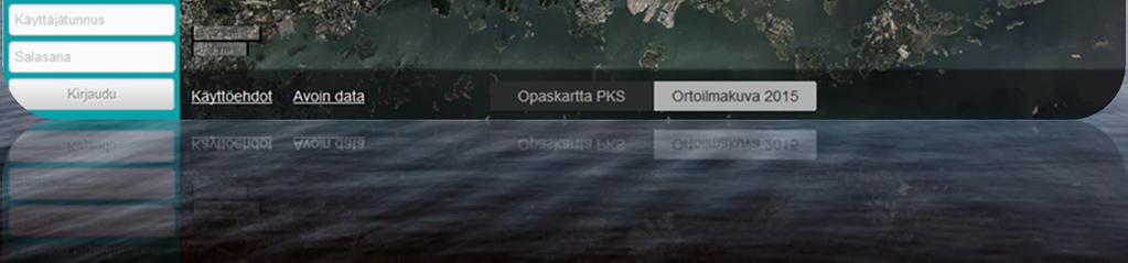 karttapalvelu HSY:n sisäverkossa HSY:n