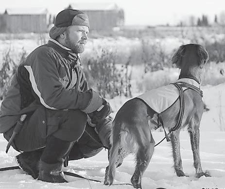 Olen kilpaillut paljon noutajien metsästyskokeissa, parhaana saavutuksena yksi Suomen käyttövalion arvo sekä osallistuminen vuoden 2000 noutajien SM-kisoihin, johon kutsutaan kauden 20 parasta