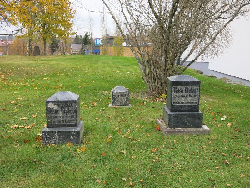 92 / 117 NYLUND, Osasto 01, Rivi 01, Numero 039 Heli hautausmaa : 94 Akaan 193 Hauta- ja inventointitiedot Hautausmaa Akaan hautausmaa Osasto 01 Rivi 01 Hauta 039 Muistomerkkien määrä 3 Haudan nimi