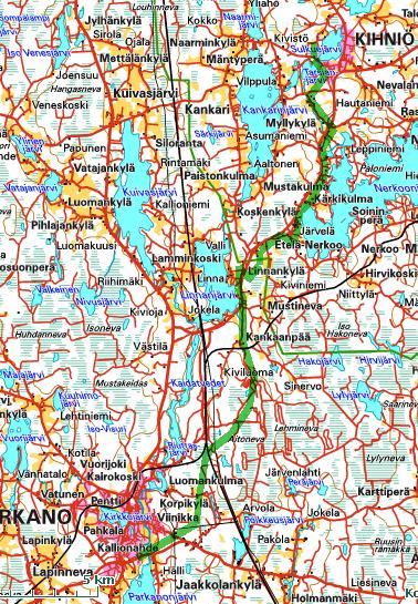 2 Sisältö: Perustiedot... 2 Inventointi... 2 KIHNIÖ 5 RUOHONEN... 3 Valokuvia... 6 Linjan kulku.