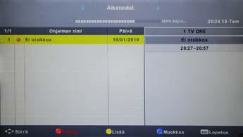 Näyttövalikko Näyttövalikko CA-moduulit tukevat tämän TV Neotion Boxer TV-Module CI+ SMiT Boxer TV-Module CI+ SMiT Boxer TV-Module CI Programme Edit Siirry OK-näppäimellä seuraavan kuvan mukaiseen