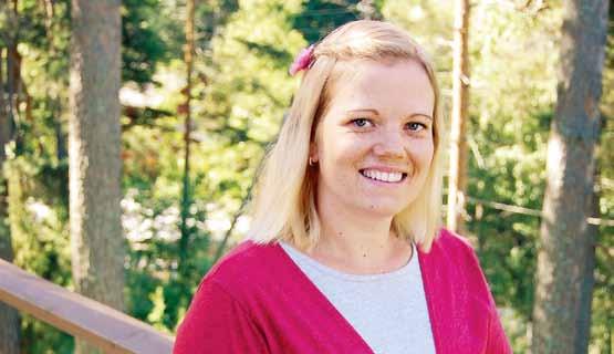 Työ- ja perhe-elämä sujuvasti yhteen Tita Gråsten oppi valmennuksessa tuntemaan paremmin itseään ja sai vertaistukea käytännön arjen pyörittämiseen.