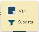 Kuva 24 Tämä pieni valikko ilmestyy kun klikkaat yksittäisen kuvaajan elementin päällä. Voit esimerkiksi vaihtaa pylvään väriä. Kysymyksen asetukset Olemme lisänneet muutamia uusia ominaisuuksia.