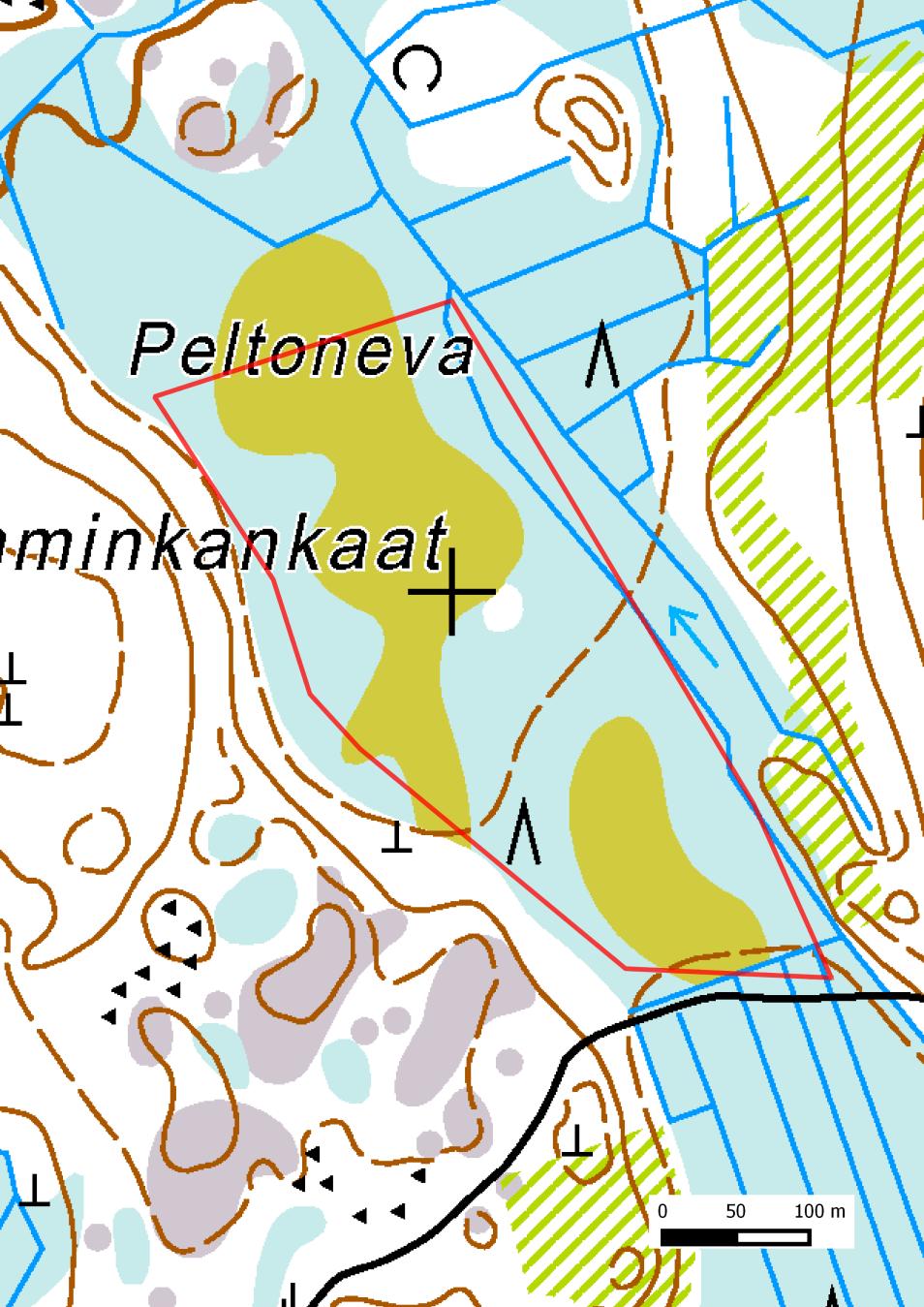 Keuruu, Pihlajavesi, Peltoneva 6919019: 366985 15.6.2014 klo 11:40-12:30 Inventointimatka 800 m Kartoittajat: Ari Aalto Sää: +19 C, pilv.