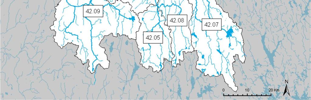 2. Vedenkorkeudet ja virtaamat Nääsinsalmen virtaamat alituspaikalla ovat ELY:n mukaan