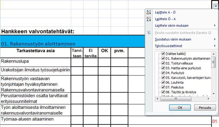 tasuunnitelman käytön myötä viiteaineistoa kertyy hiljalleen lisää eikä tietoa tarvitse etsiä aina erillisestä lähteestä. KUVA 11.