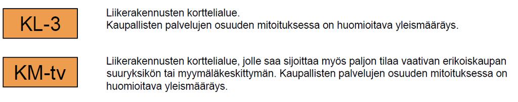 CG SUUNNITTELU JA TEKNIIKKA OY Selostus, valmisteluvaihe 32 (42) LIIKE- JA TOIMISTORAKENNUSTEN KORTTELIALUEET Liikerakennusten korttelialueet on osoitettu yleiskaavan mukaisille alueille.