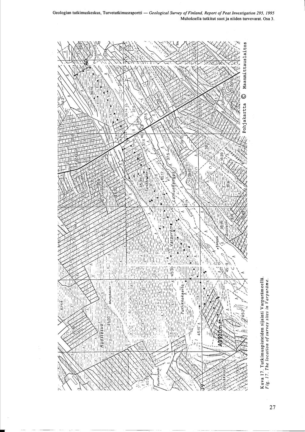 Geologian tutkimuskeskus, Turvetutkimusraportti - Geological Survey of Finland, Report