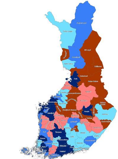 Vaasan seutukunta on kaupungin tapaan elinvoimaisuusindeksin kärjessä SEUTUKUNTIEN ELINVOIMAINDEKSI Indeksi sisältää 10 alueen elinvoimaa kuvaavaa rakenneindikaattoria.