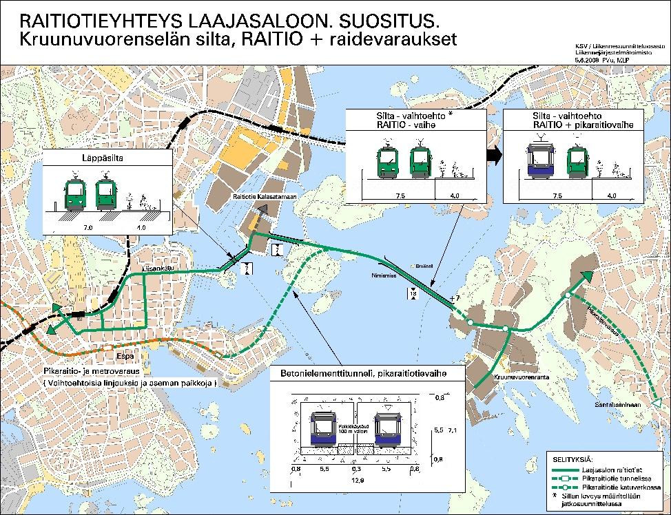 HELSINGIN KAUPUNKI ESITYSLISTA Lsp/1 39 a siellä ei ole tarkoituksenmukaista palata takaisin metron liityntäliikennejärjestelmään.