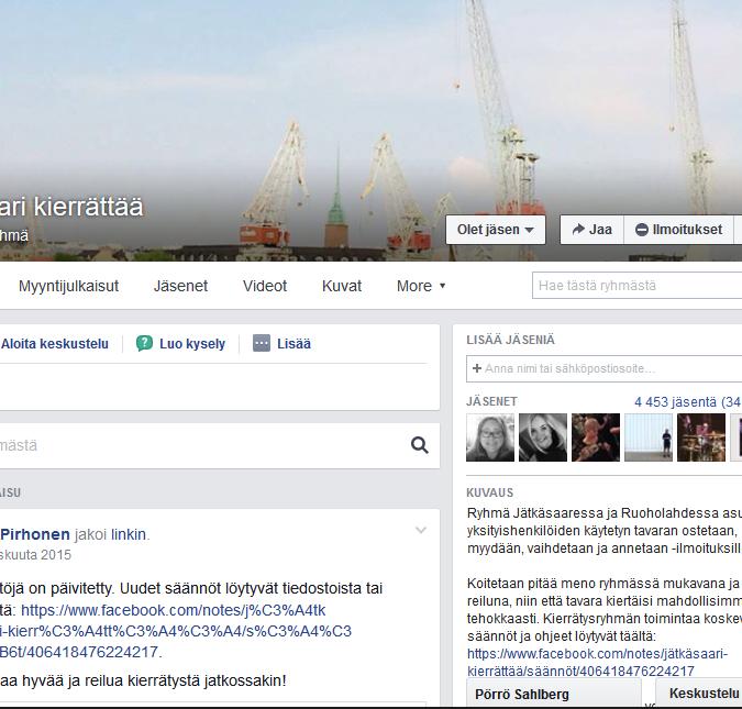 FB-kirpputorit -