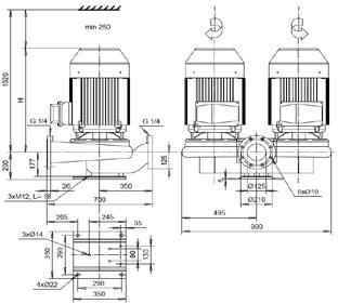 AT-9/ Hz Motor -V(-V) P N [kw] I N [A] [kg] H [mm] AT-9/ ei ole saatavilla Hz:n pumppuna