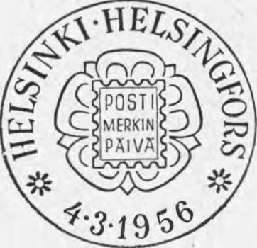 postimerkeillä varustettuina, mieluimmin kirjattuina lähetyksinä ja eri koteloon suljettuina ja varustettuina merkinnällä Erikoisleimaus, posti- ja lennätinhallituksen postimerkkeily jaokseen, missä