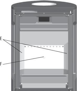 NORSK 5.2 Fjerning av aske Produktet har askeskuff som gjør det enkelt å fjerne asken. Fig. 12 6.0 Service Advarsel! Enhver ikke autorisert endring av produktet er ulovlig!