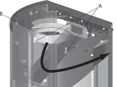 SVENSKA 4.5 Justering av självlåsande mekanism för dörr Produkten levereras med en självlåsande mekanism som standard. Om önskan finnes, kan denna justeras. Bild 4 4.
