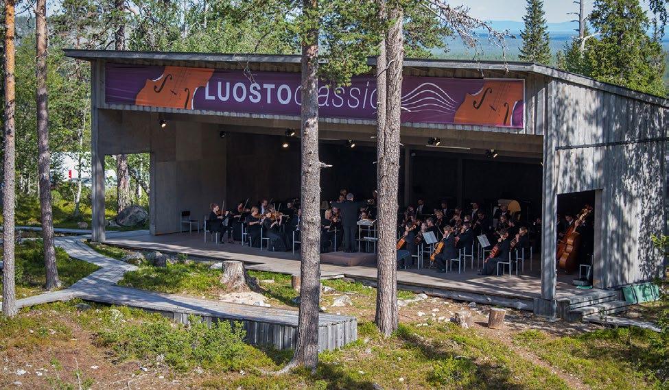 visitsodankyla.fi LuostoClassic LuostoClassic on erilainen klassisen musiikin tapahtuma. Se tuo taidemusiikin ja maailman huippuorkesterit ulos tunturiluontoon ihmisen aidoksi kokemukseksi.