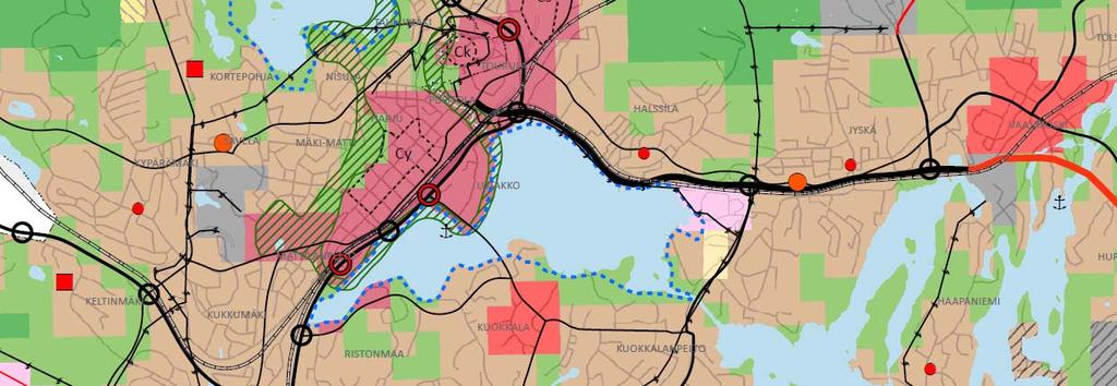 JYVÄSKYLÄN KAUPUNGIN YLEISKAAVA & KYMPPI R JA TYKKIOHJELMAT Kaupunkirakenteen toimialan