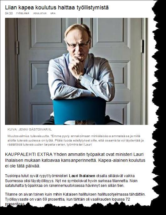 turvallisemmaksi olotilaksi kuin