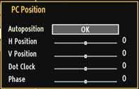 reduce the noise amount. Noise Reduction can be set to one of these options: Low, Medium, High or Off. Advanced Settings Colour Temp: Sets the desired colour tone.