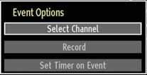 Numeric buttons (Jump): Jumps to the preferred channel directly via numeric buttons. OK (Options): views/records or sets timer for future programs. Text button (Filter): Views fi ltering options.