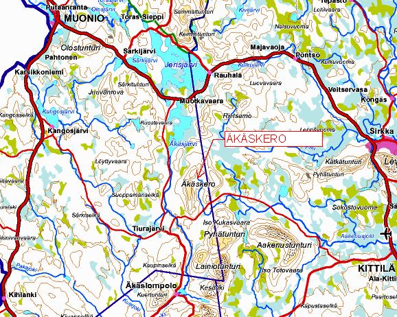 Seitap Oy Osallistumis- ja arviointisuunnitelma 1 Muonio ÄKÄSKERON RANTA- ASEMAKAAVAN MUUTOS Korttelit 2