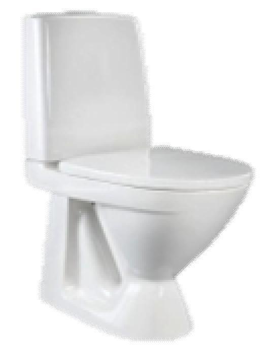 WC-istuin IDO WC-istuin Seven D 37310 Valkoinen Kaksoishuuhtelu
