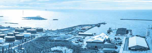 KEMIN SATAMA Kemin Satama on Pohjois-Suomen kansallisen ja pohjoisten alueiden kansainvälisen logistiikan solmukohta.