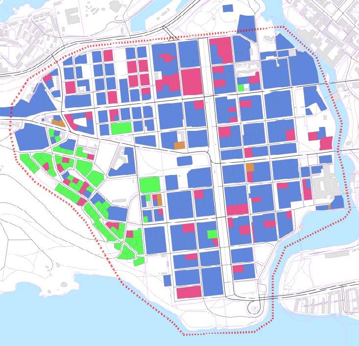 14 (21) 21.6. Tampereen keskustan uusi pysäköintitutkimus Kuva 10. Autopaikkamäärän tietolähde.