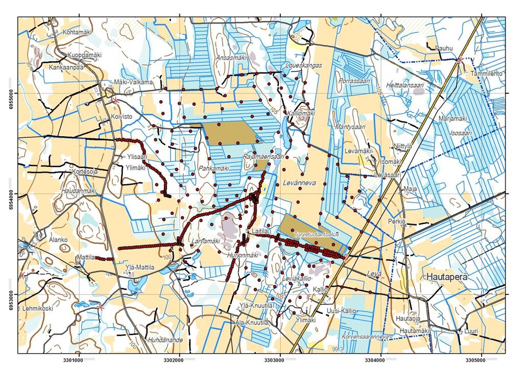 12 Kaikki näytteet käytiin läpi myös visuaalisesti (A. Hartikainen). Maaperänäytteistä määriteltiin maalaji, väri ja rakeisuus.