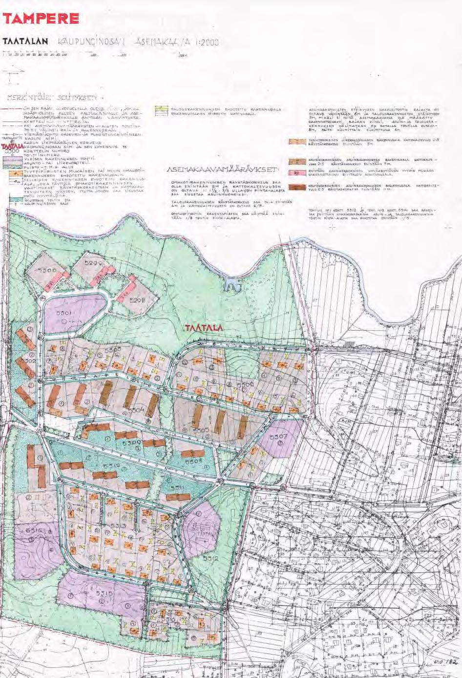 TAATALA 1950-luvun asemakaava 4